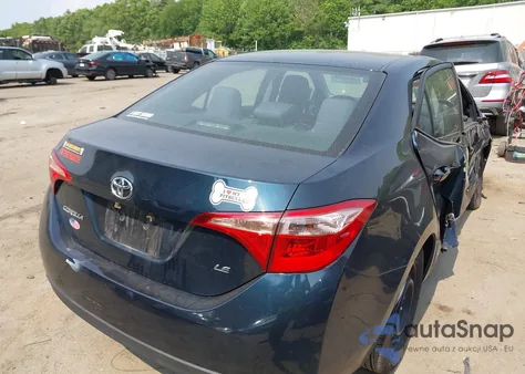 2018 Toyota Corolla Le from USA, damaged, VIN 2T1BURHE1JC052651